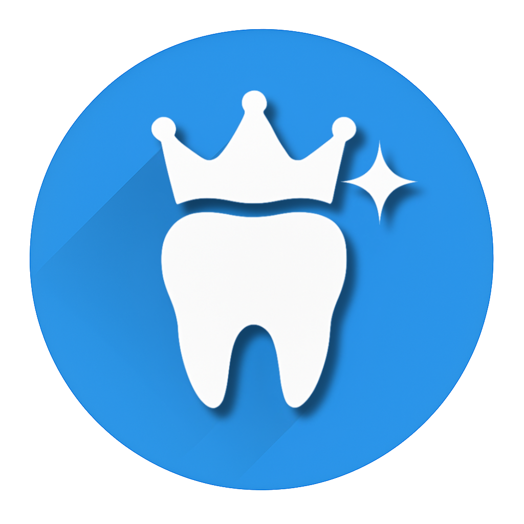 Tooth with crown icon representing zirconia dental crown treatment at Smile Center Turkey